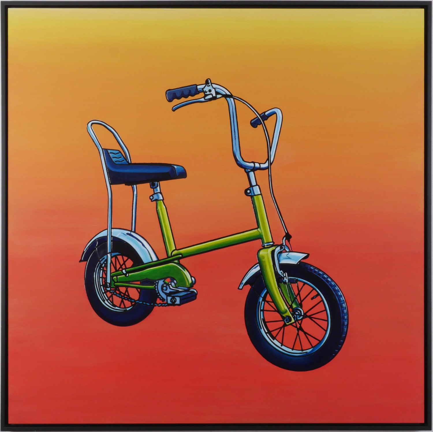 First Bike — painting by Ollie Smith