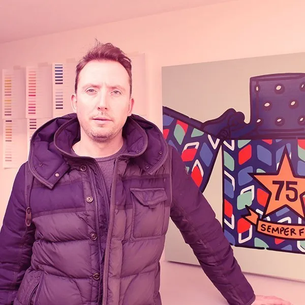Portrait of artist Ollie Smith